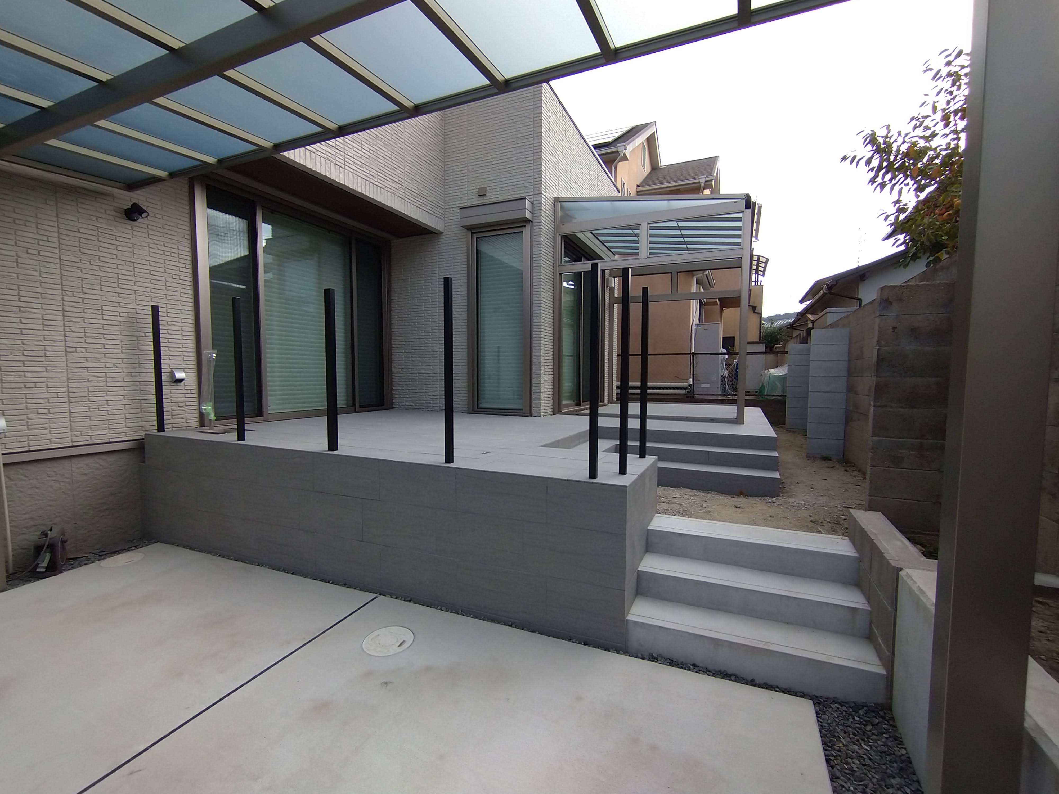 交野市I邸　2021　施工中